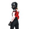 Dainese MIRAGE 2PCS dámská kombinéza červená/bílá vel.46
